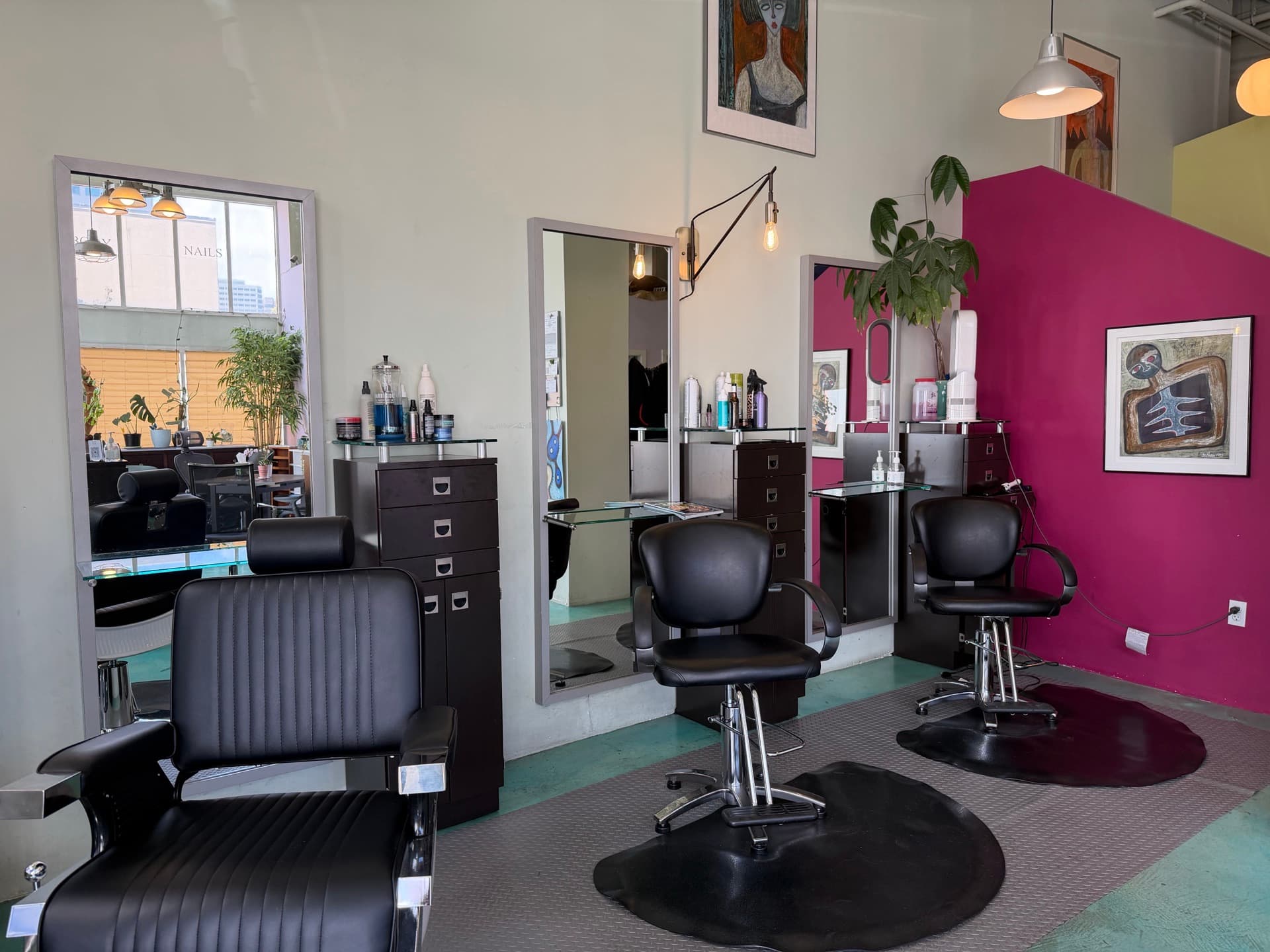 K2 Salon styling chairs